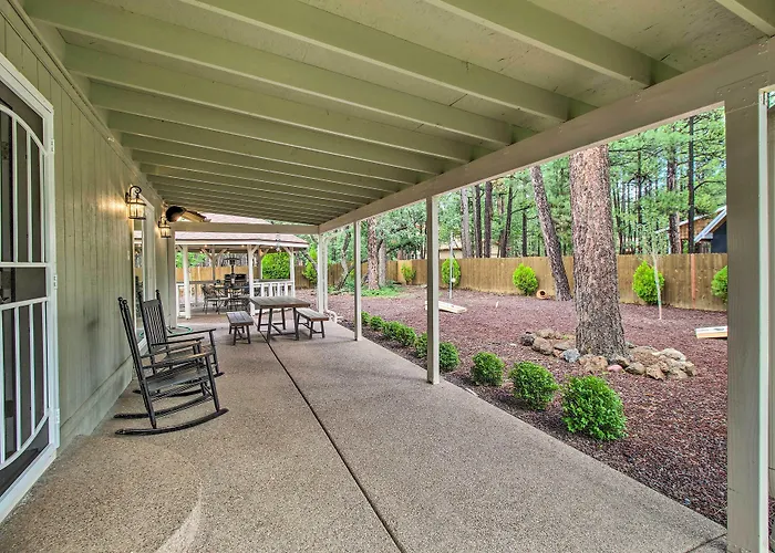 Cozy Pinetop Retreat W/ Yard & Heated Gazebo! Indian Pine